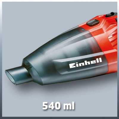 Einhell 18v Cordless Vacuum Cleaner Handheld Vac TE-VC 18 + 4AH ...