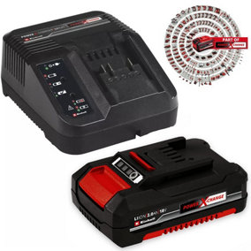 Einhell 18v Power X-Change PXC Starter Kit - 1x 2.0Ah Battery + Fast Charger
