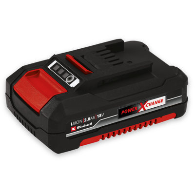 Einhell 2.0Ah Battery For Power X Change Products Lithium Ion Up To 450W Power Delivery DIY at B Q