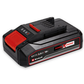 Einhell 2.5Ah Battery Power X-Change 18V Compatible With All Power X-Change Products - Lithium Ion - Up To 750W Power Delivery