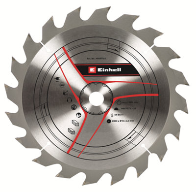 Einhell 200mm x 16 20T TCT Circular Saw Blade