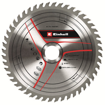 Einhell 210mm x 30 48T TCT Circular Saw Blade