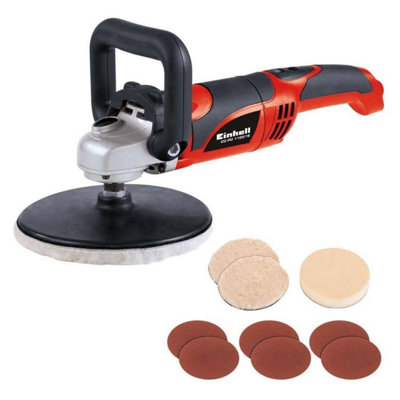 Einhell 240V 180mm Car Boat Polisher Buffer Sander 1100W CC PO
