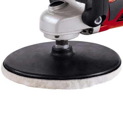 Einhell 240V 180mm Car Boat Polisher Buffer Sander 1100W CC PO 1100 1 E 2093264 DIY at B Q