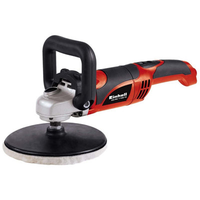 Einhell 240V 180mm Car Boat Polisher Buffer Sander 1100W CC PO 1100 1 E 2093264 DIY at B Q