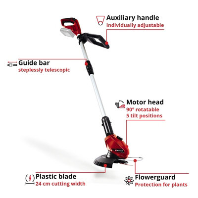 Einhell Akülü Kenar Kesme GC-CT 18/24 Li - Solo Power X-Change (18 V, Li-ion, 24
