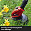 Einhell 24cm Power X-Change Cordless Grass Trimmer 18V With 20x Spare Blades Battery And Charger Tiltable Head - GE-CT 18 Li