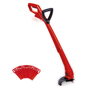 Einhell 24cm Power X-Change Cordless Strimmer With 20x Spare Blades Impact Resistant - GC-CT 18/24 Li P Solo - Body Only