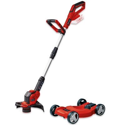 Einhell 28cm Power X-Change Cordless Lawnmower And Grass Trimmer 2 in 1 18V - GE-CT 18/28 Li TC-Solo - Body Only