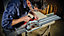 Einhell 2x Circular Saw Guide Rails 1000mm Length Aluminium