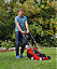 Einhell 32cm Electric Lawnmower 1000W Rotary With 30L Grass Box 10m Corded 20-60mm Cutting Height - GC-EM 1032