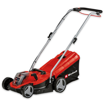 Einhell 33cm Power X-Change Cordless Lawnmower 18V Rotary 30L Grass Box BRUSHLESS - GE-CM 18/33 Li-Solo - BODY ONLY