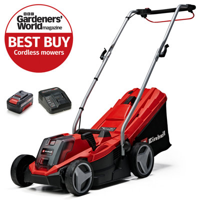 Einhell 33cm Power X Change Cordless Lawnmower 18V Rotary With