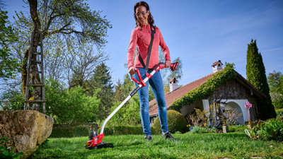 Einhell 33cm Power X-Change Cordless Strimmer 18V String Grass 