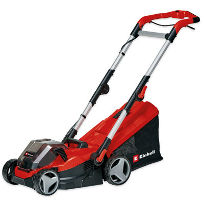 Einhell 34cm Power X-Change Cordless Lawnmower Rotary With 30L Grass Box 36V GE-CM 36/34-1 Li-Solo - BODY ONLY