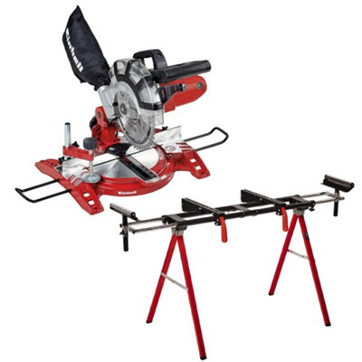 Einhell 4300295 TC-MS 2112 Crosscut & Mitre Saw 210mm 1600W 240V + Leg Stand