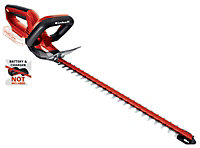Einhell 46cm Power X-Change Cordless Hedge Trimmer 18"18V Laser Cut Steel With Wall Mount - GE-CH 1846 Li-Solo - Body Only