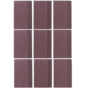 Einhell 49817985 15-Piece Q-Stick Sandpaper Sheet Set Orbital Sander