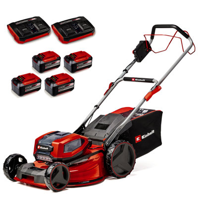 Einhell 52cm Power X-Change Cordless Lawnmower Self-Propelled 36V Rotary With Battery And Charger BRUSHLESS - GP-CM 36/52 S Li BL