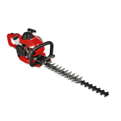 Einhell 55cm Petrol Hedge Trimmer 22" 2 Stroke Engine With Low Vibration - Electric Start - Swivel Handle - GE-PH 2555 A