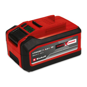 Einhell 8.0Ah Battery Power X-Change 18V PLUS - Compatible With All PXC Products - With 5.0Ah Endurance Mode - 1350W