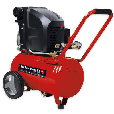 Einhell Air Compressor 24L 10 Bar (145PSI) 1800W Pressure Vibration Damped TE-AC 430/90/10