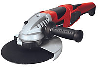 Einhell Angle Grinder - 230mm Width - Powerful 2000W With Softstart- Anti Vibration SoftGrip With 3 Positions - TE-AG 230/2000