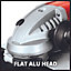 Einhell Angle Grinder - 230mm Width - Powerful 2000W With Softstart- Anti Vibration SoftGrip With 3 Positions - TE-AG 230/2000