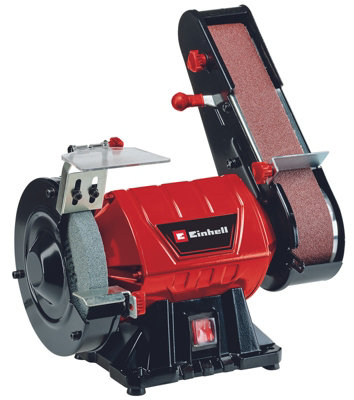 Einhell Belt and Disc Sander - Includes 1x K36 Grinding Wheel And K80 Belt - Powerful 350W - Dual Sander - TC-US 350