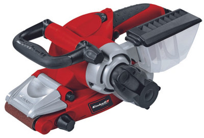 Einhell Belt Sander - Powerful 850W Sanding - Includes 1x P80 Belt - Dust Extraction And Quick-Change Feature - TE-BS 8540 E
