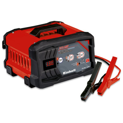 Einhell Car Battery Charger Smart ECU 6V/12V Complete With Jumpstart, Rescue And Trickle