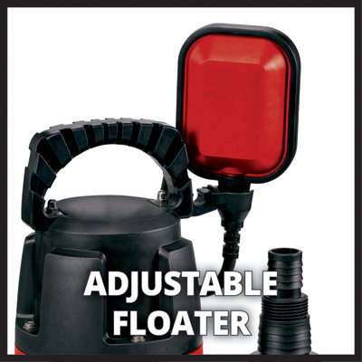 Einhell Clear Water Pump 350W 8000 L/H Submersible Pump Drain Hot Tubs ...