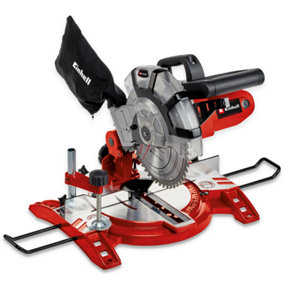Einhell Compound Mitre Saw - Powerful 1400W - With Crosscut And 45 Degree Tilt - TC-MS 2112