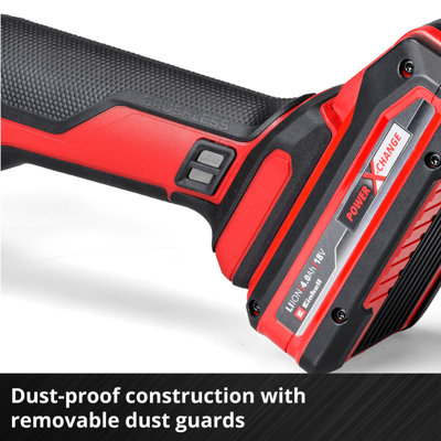 Einhell Cordless Angle Grinder 18V 115mm Professional Range AXXIO 18/ ...