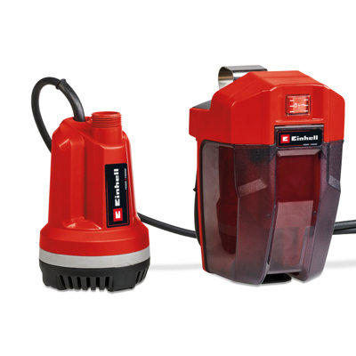 Einhell Cordless Clear Water Pump 18V 3000l/h 2 bar Power X-Change GE-PP 18 RB Li - Body Only