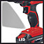 Einhell Cordless Combi Drill 18V - With Battery And Charger - Strong 38Nm Torque - LED Work Light - TC-CD 18-2 Li