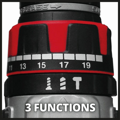 Einhell Cordless Combi Drill 50Nm Brushless 18V Power X-Change TE-CD 18/50 Li-i BL-Solo - Body Only - 4