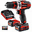 Einhell Cordless Combi Drill Driver 12V - 30Nm Torque - Includes 2x 2.0Ah Batteries And Charger - TE-CD 12/1 Kit