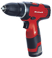 Einhell Cordless Drill - With 12V Battery, Charger & Carry Case - Powerful 24Nm Torque Adjustable - Perfect for DIY - TH-CD 12 Li