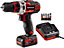 Einhell Cordless Drill With Battery And Charger - 30nm Torque Lightweight DIY - TE-CD 12/1 LI