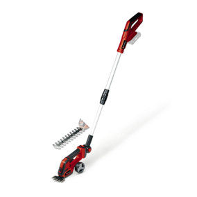 Einhell Cordless Grass And Hedge Trimmer Shears 18V Power X-Change 2 in 1 Lawn Trimmer - GE-CG 18/100 Li T-Solo - Body Only