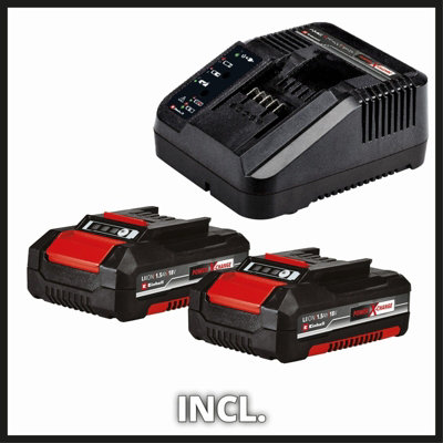 Einhell Cordless Impact Drill TE-CD 18/2 Li-i Kit With Battery And Charger