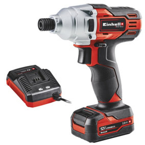 Einhell Cordless Impact Driver 12V - 90Nm Hard Torque - LED Lamp - With Battery And Charger - TE-CI 12 Li (1x2.0Ah)