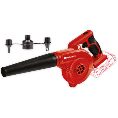 Einhell Cordless Mini Blower 18V Power X-Change Up To 180Km/h TE-CB 18/ ...