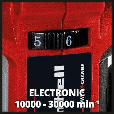 Einhell Cordless Palm Router 18V Brushless Power X-Change Professional ...