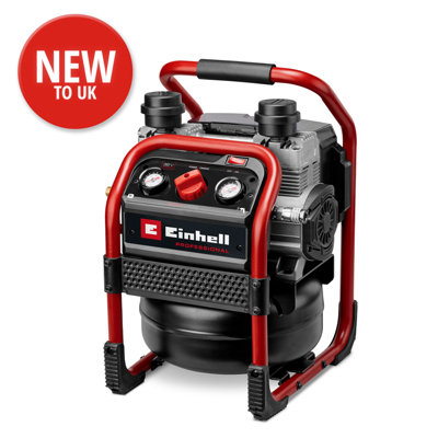 Einhell Cordless Silent Air Compressor 36V 8L Oil Free Professional ...