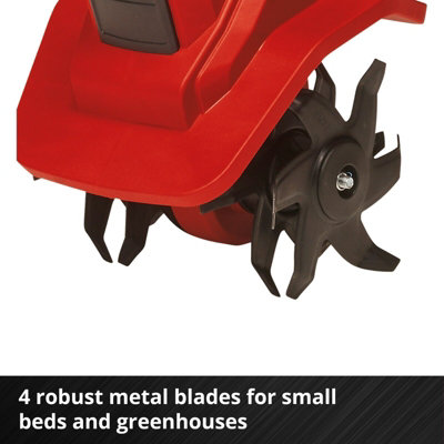 Einhell Cordless Tiller 20cm Working Depth 18V Power X-Change With Mudguard GE-CR 18/20 Li E-Solo - Body Only