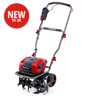 Einhell Cordless Tiller Rotovator 36V Brushless Professional Range PXC ...