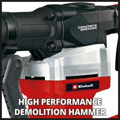 Einhell Demolition Hammer 32J SDS-Max 1500W With Heavy Duty Storage Case 360 Degree Handle Adjustment TE-DH 32