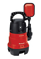 Einhell Dirty Water Pump 370W 9000 L/H Submersible Pump Drain Floods Hot Tubs And Pools - GC-DP 3730